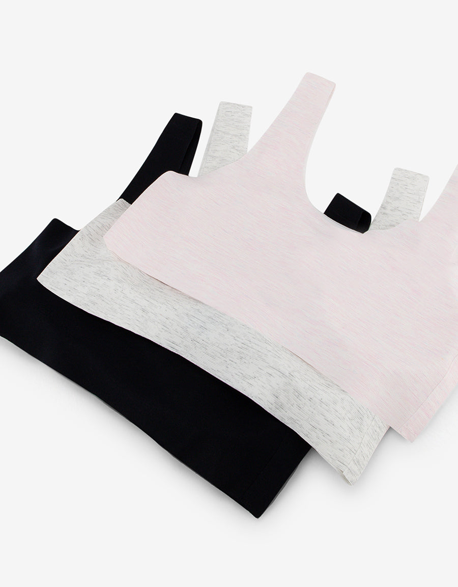 Padded Lounge Bras (Pack Of 3)