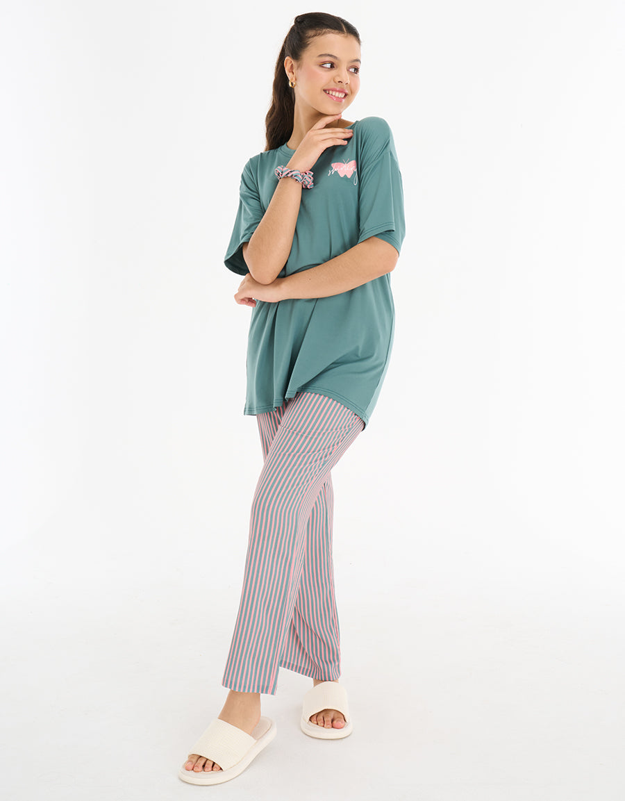Short Sleeve Pajama Set