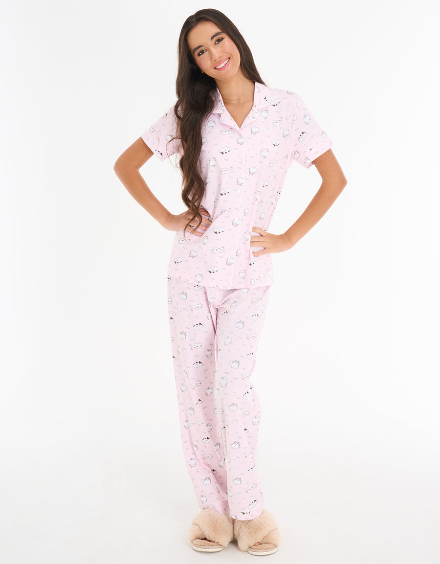 Short Sleeve Pajama Set
