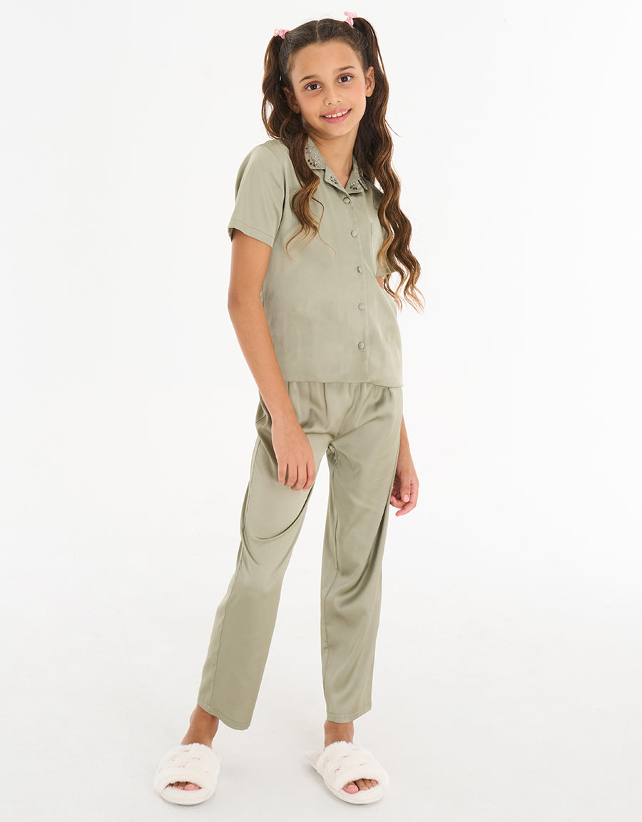 Short Sleeve Pajama Set