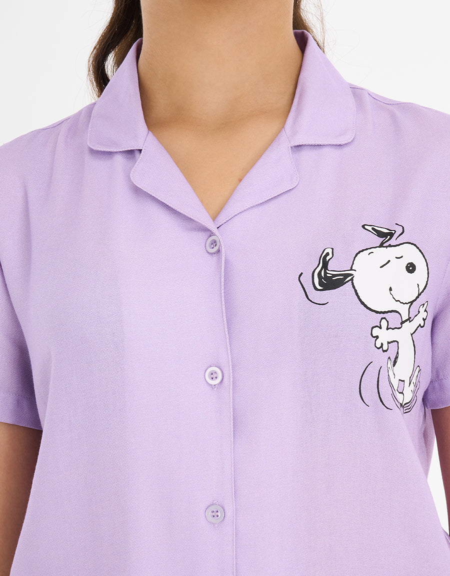 Short Sleeve Pajama Set