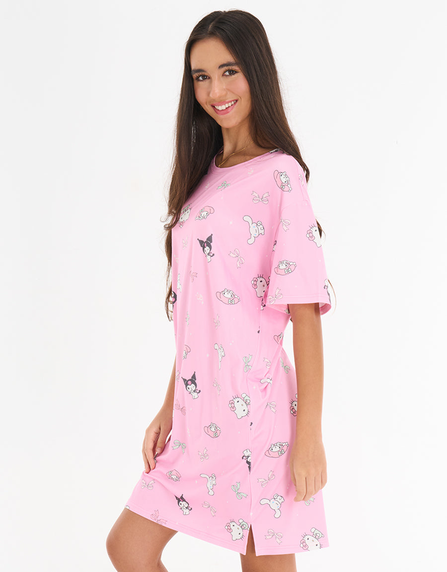 Soft Stretch Mini Sleep Dress