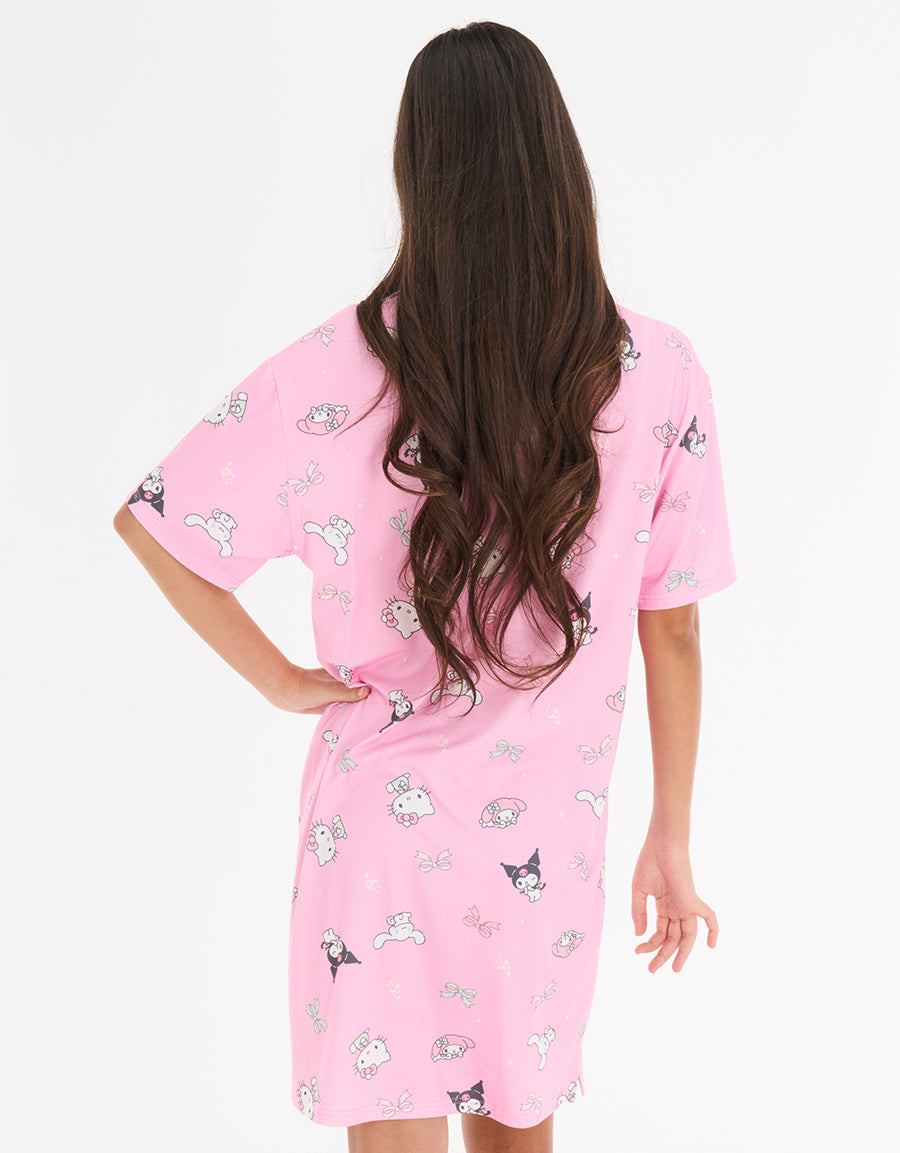 Soft Stretch Mini Sleep Dress