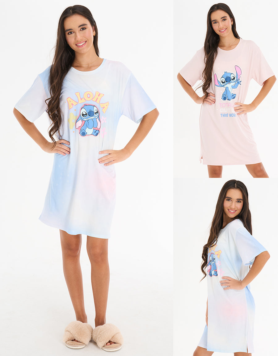 2-Pack Soft Stretch Sleep Dress