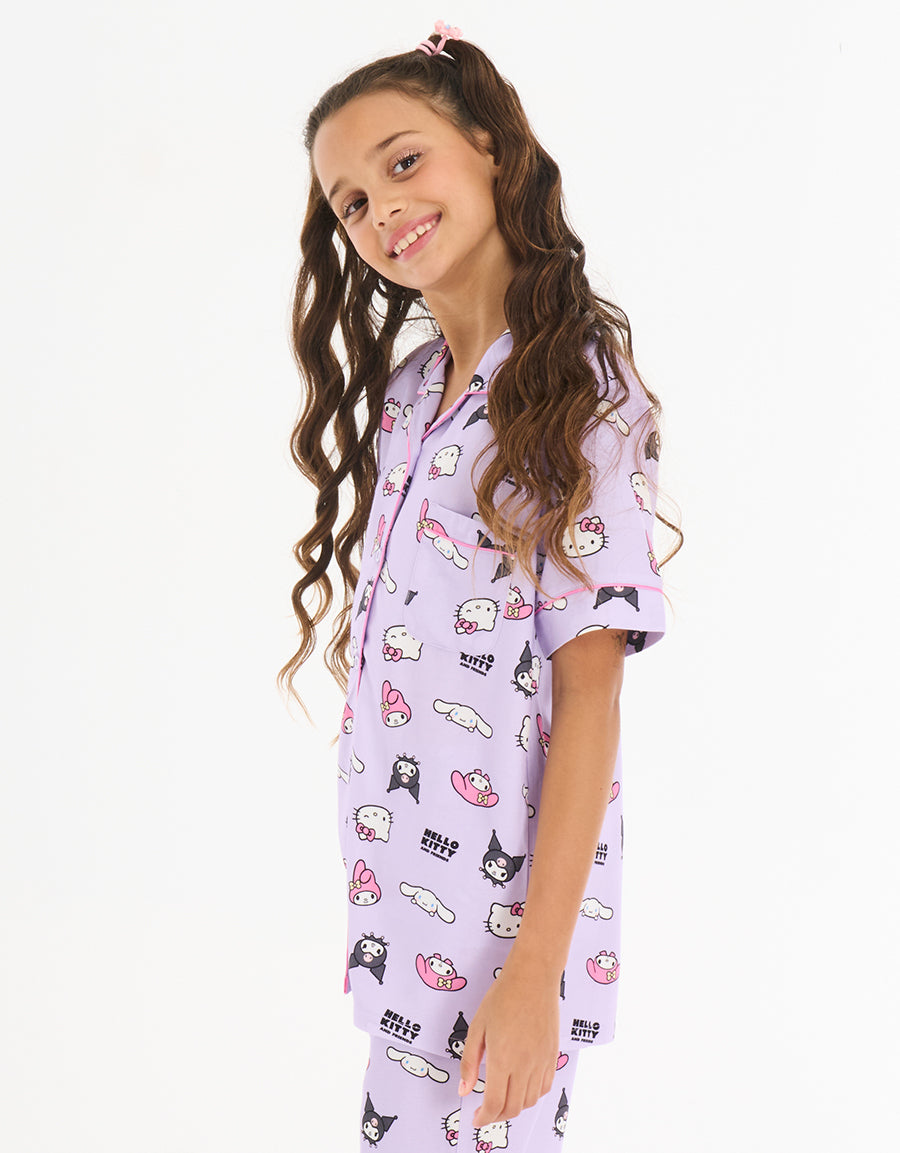 Short Sleeve Pajama Set