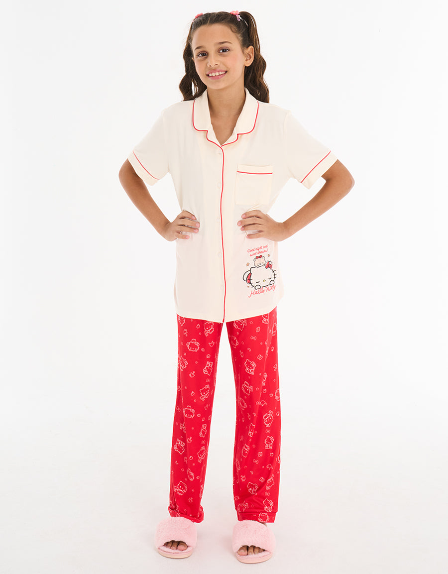 Short Sleeve Pajama Set