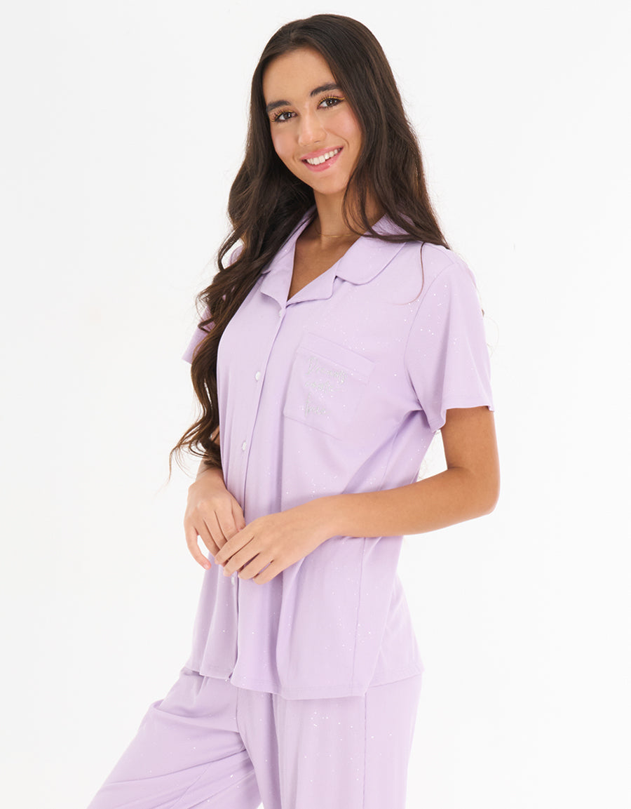 Short Sleeve Pajama Set
