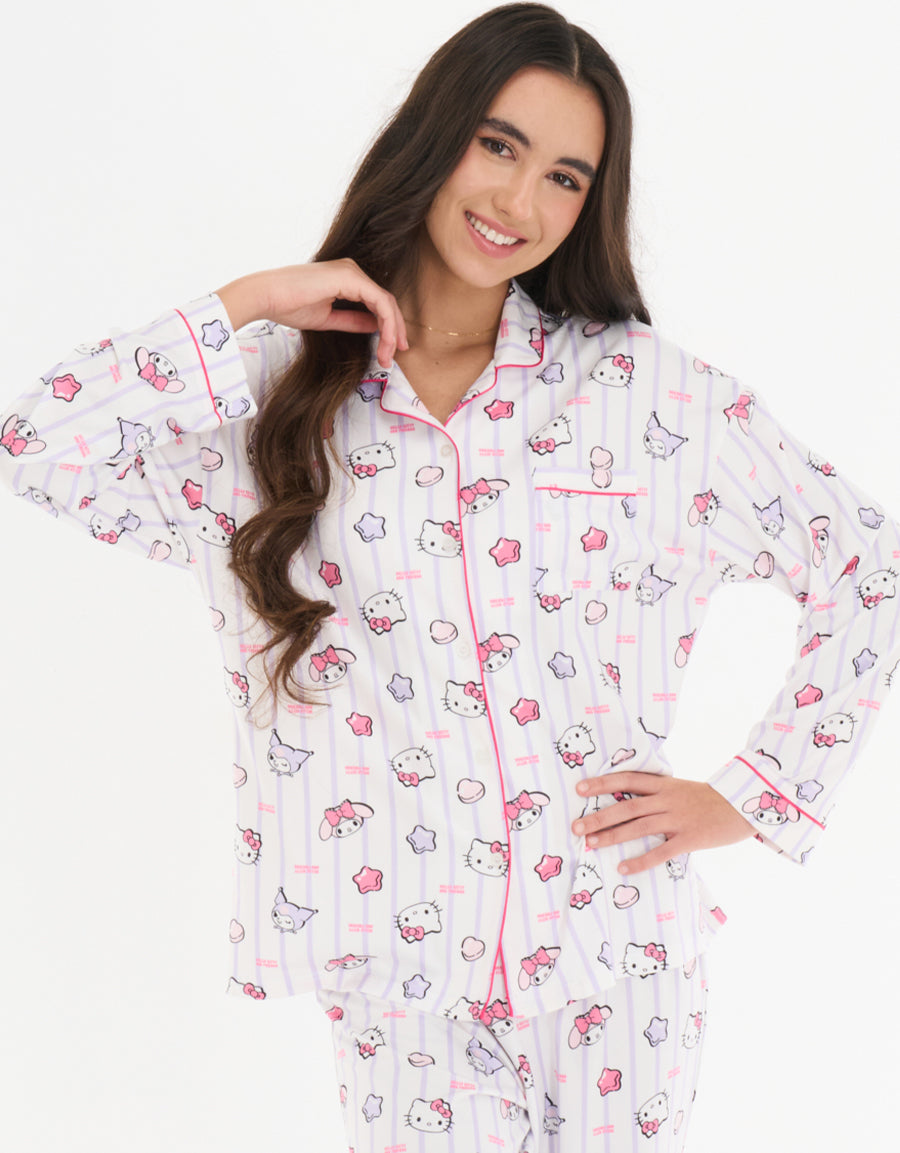 Long Sleeve Pajama Set
