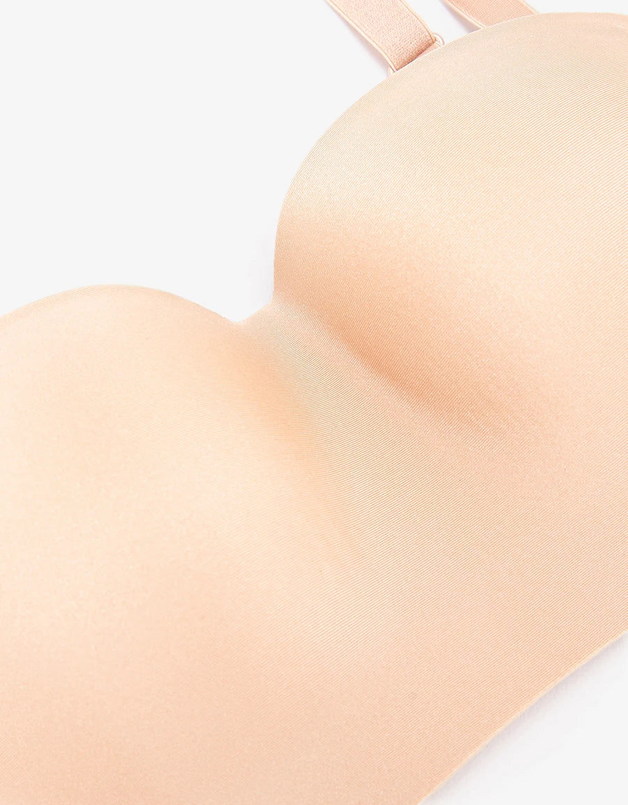 2-Pack Smooth Microfiber Strapless Bras
