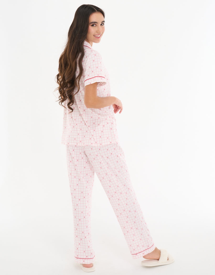 Short Sleeve Pajama Set