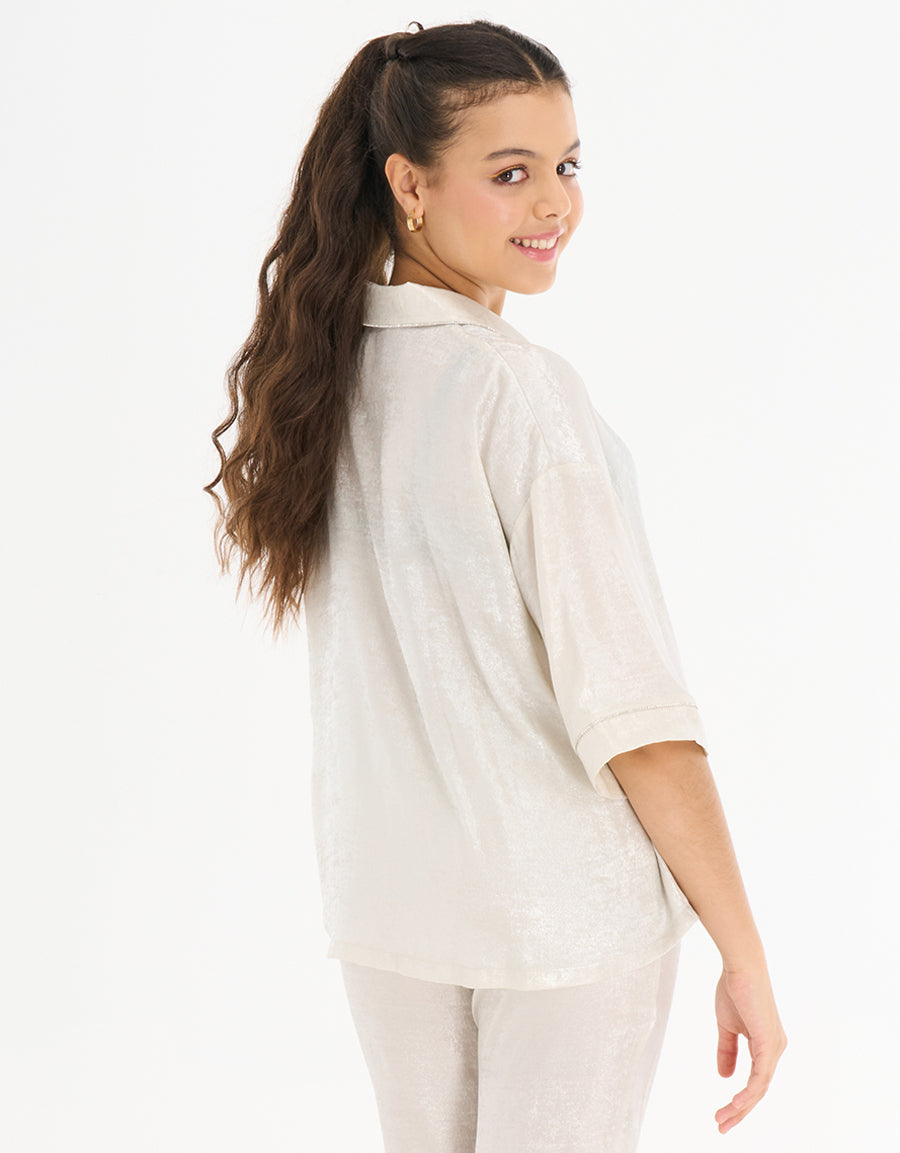 Short Sleeve Pajama Set