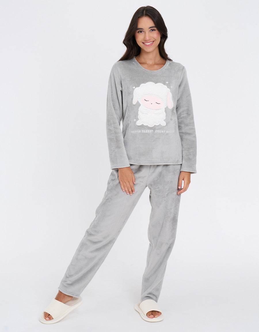 Fleece Pajama Set