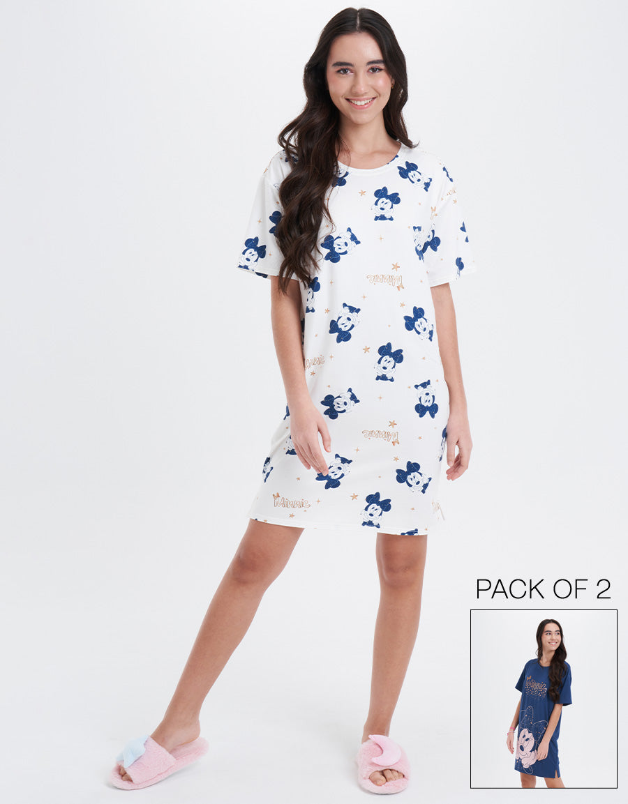 Multicolor Sleep Dresses