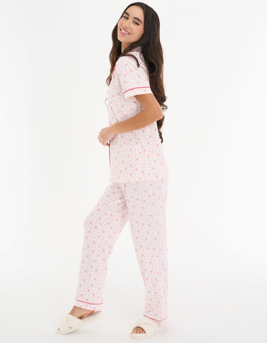 Short Sleeve Pajama Set