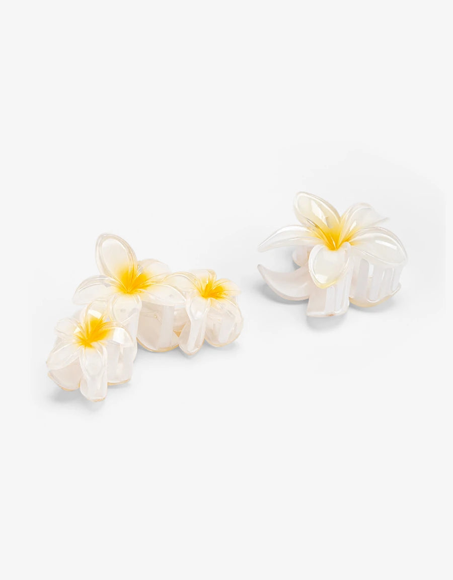 Floral Hair Clip Set