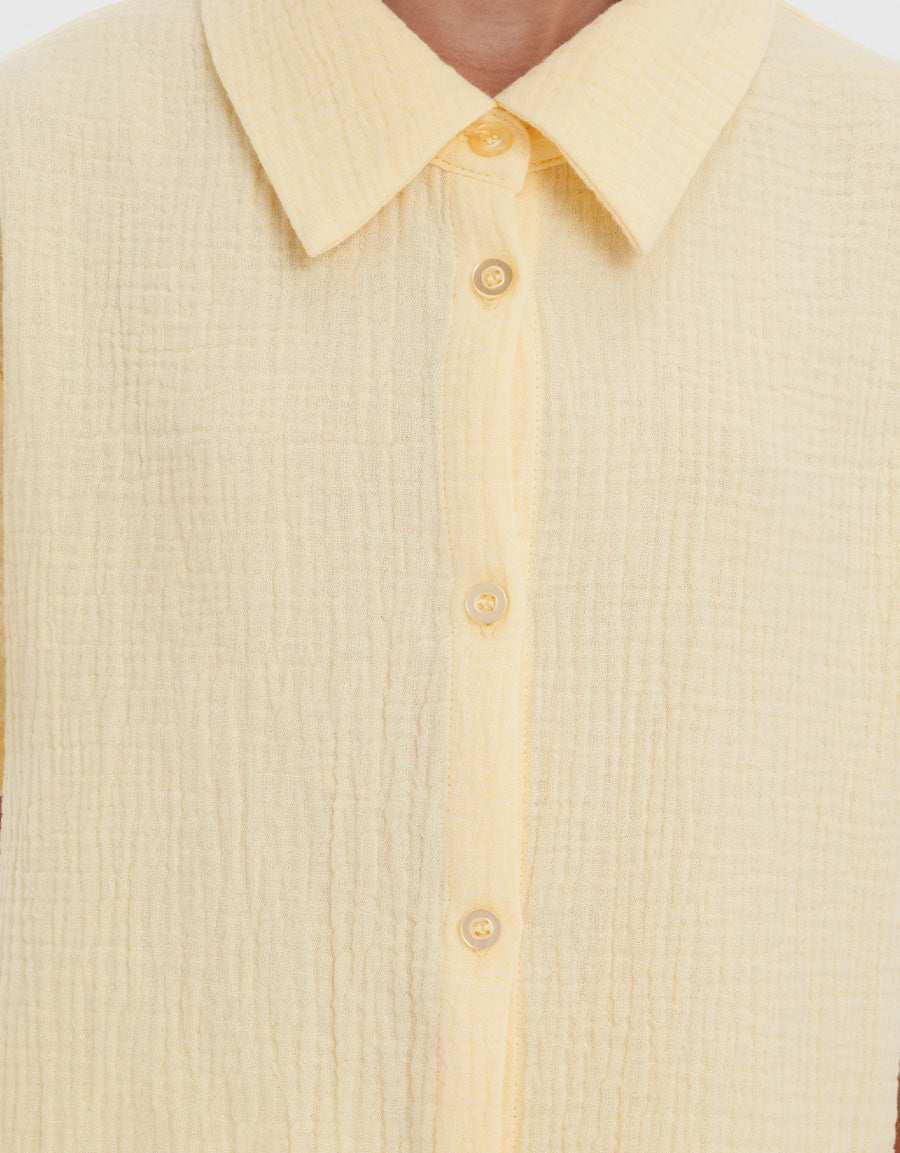 Cotton Short Sleeves Shirt