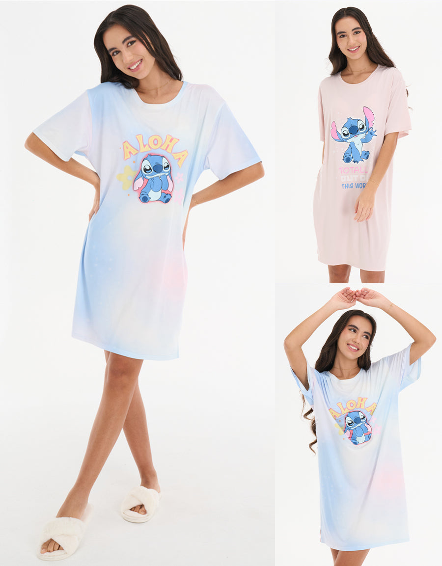 2-Pack Soft Stretch Sleep Dress