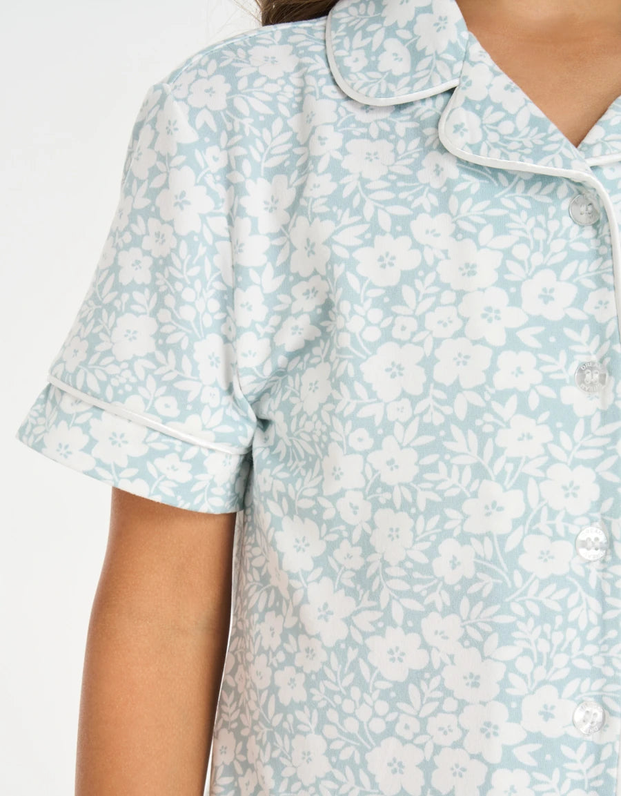 Floral Print Pajama Set