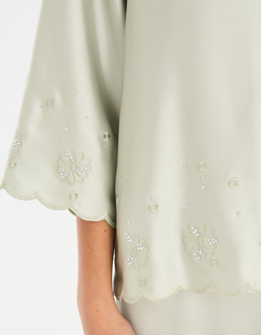 Long Sleeve Sleeve Pajama Set