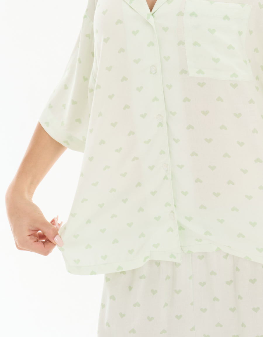 Short Sleeve Shirt and Boxer Set