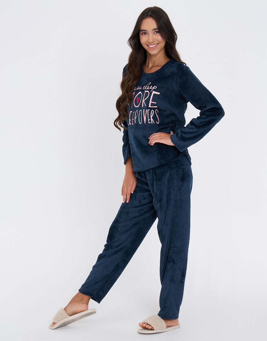 Fleece Pajama Set