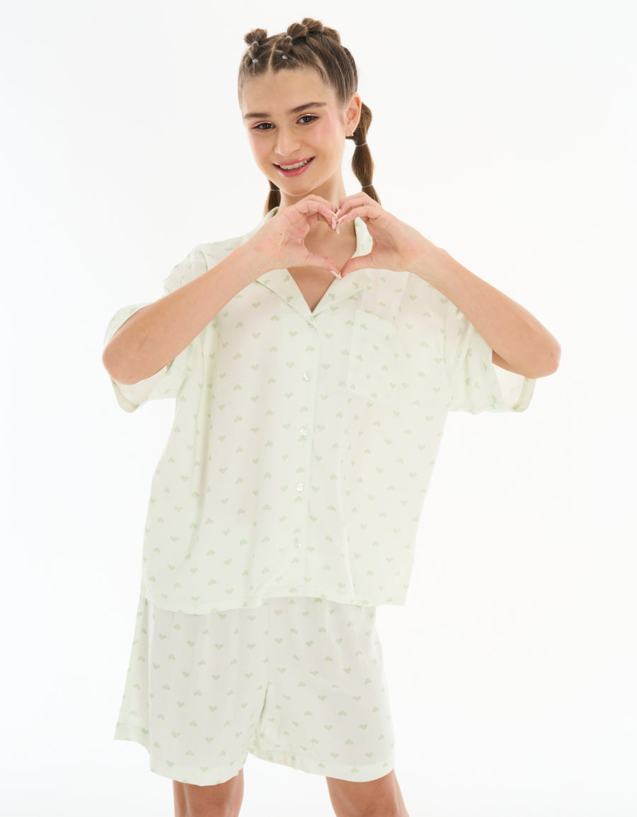 Short Sleeve Shirt and Boxer Set