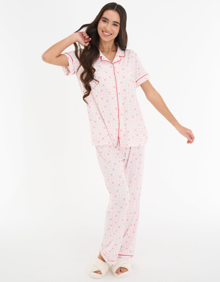 Short Sleeve Pajama Set