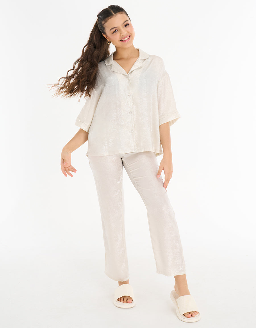 Short Sleeve Pajama Set