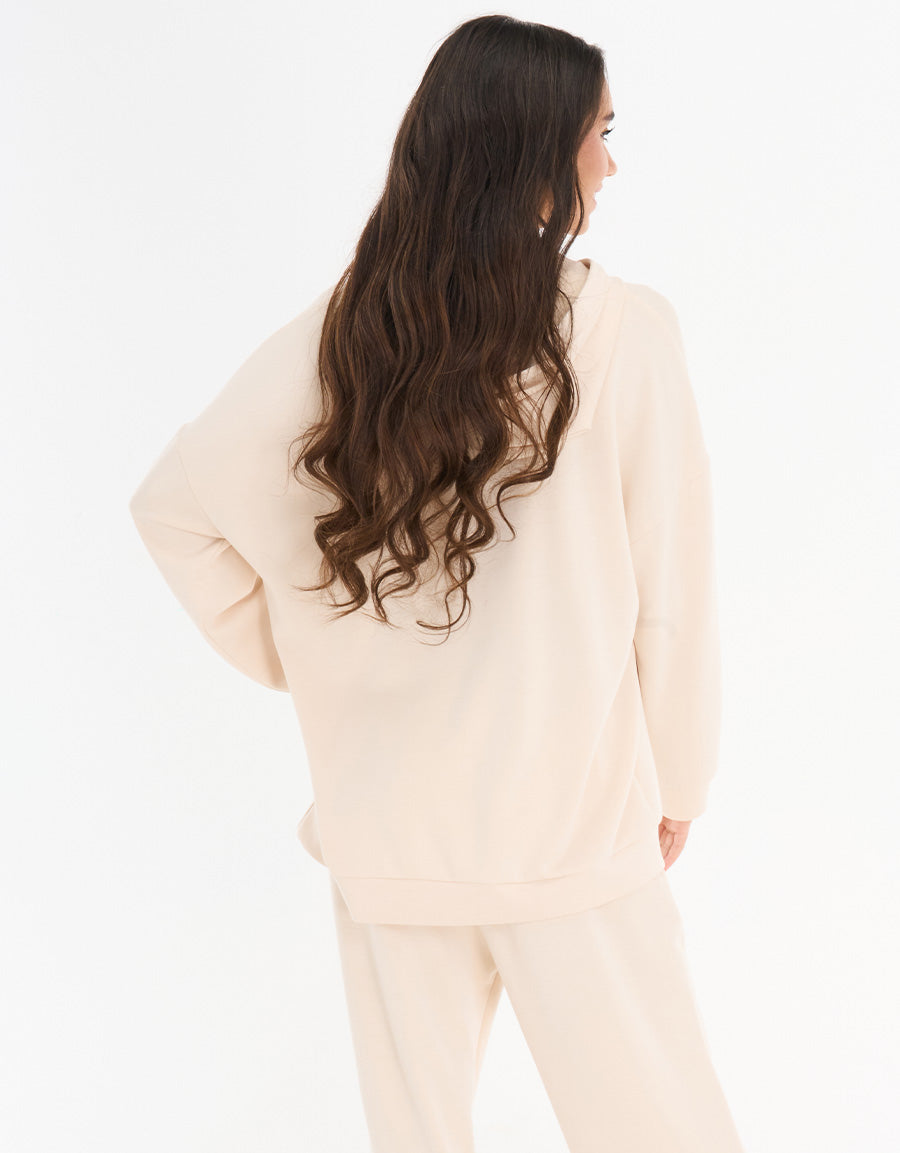 Soft Stretch Hoodie Sweatshirt