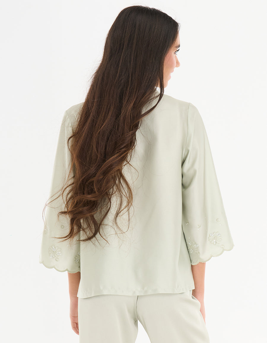 Long Sleeve Sleeve Pajama Set