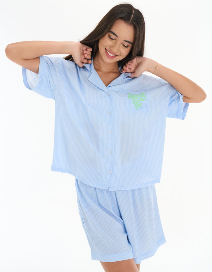 Short Sleeve Shirt and Boxer Set