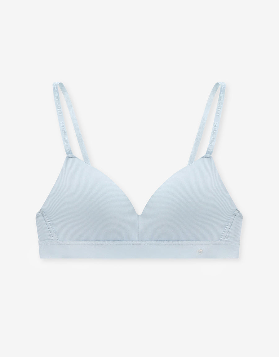 Ribbed Demi Bra