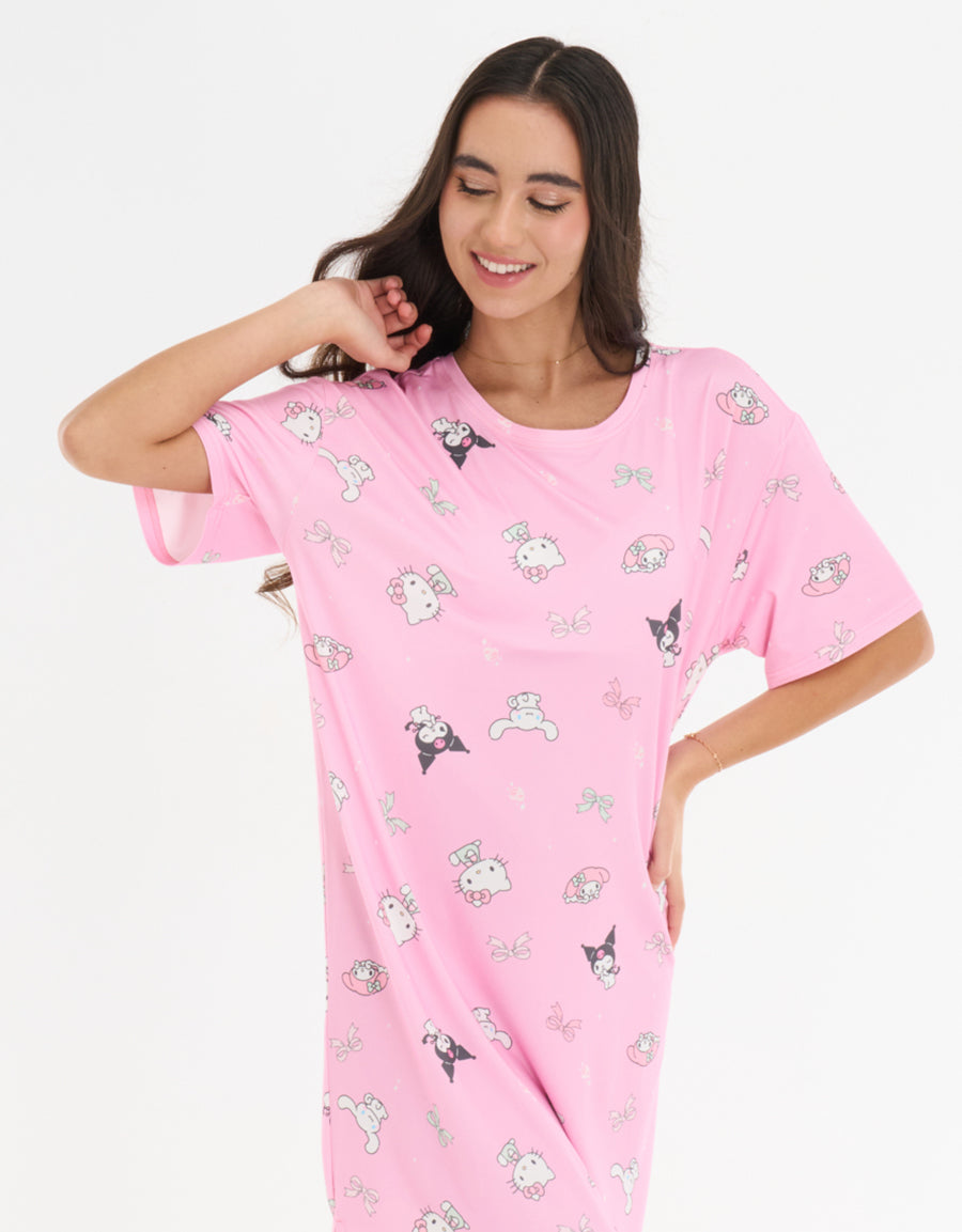 Soft Stretch Short Sleep Dress Set