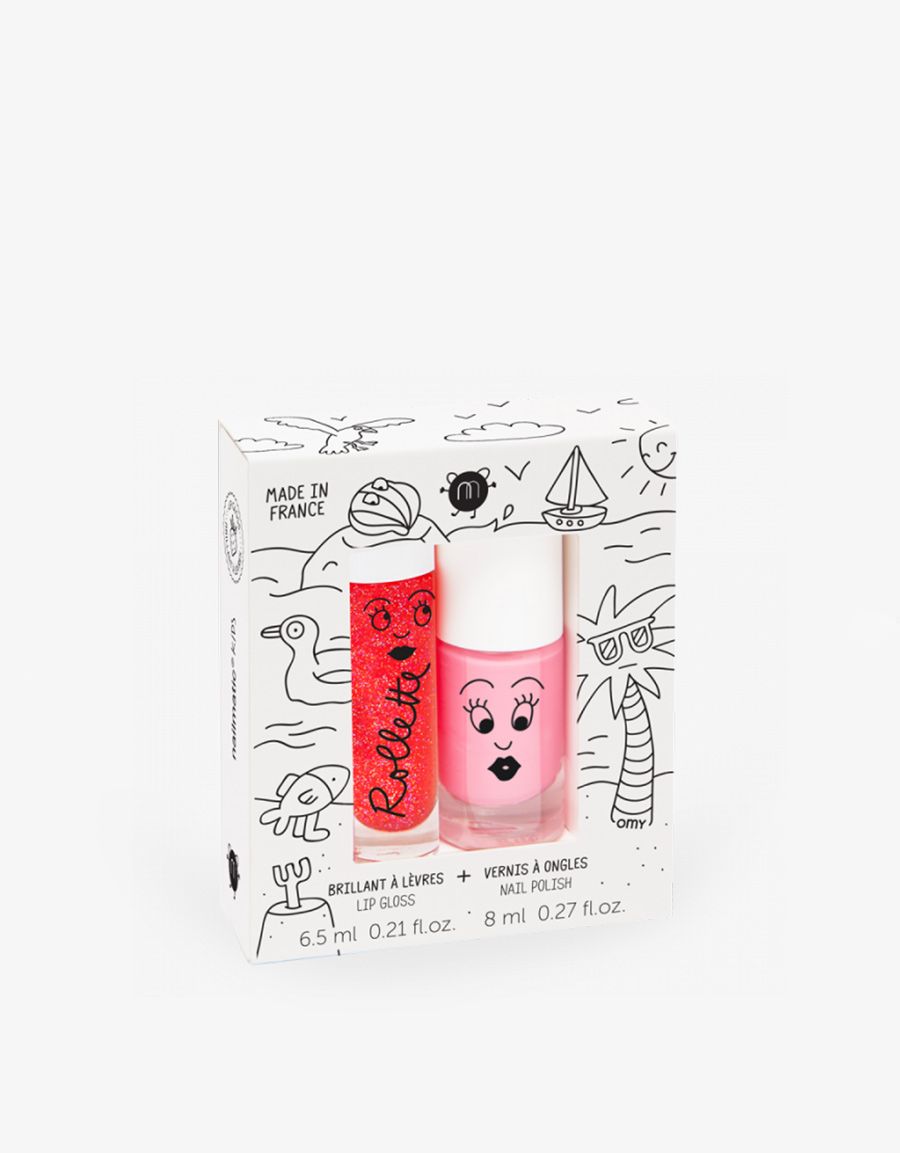 Lip Gloss & Nail Set