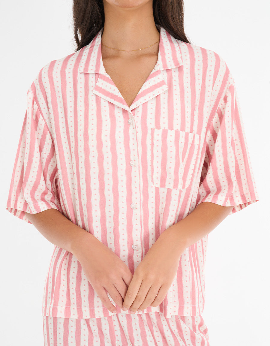 Short Sleeve Pajama Set