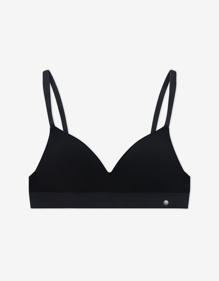 Ribbed Demi Bra