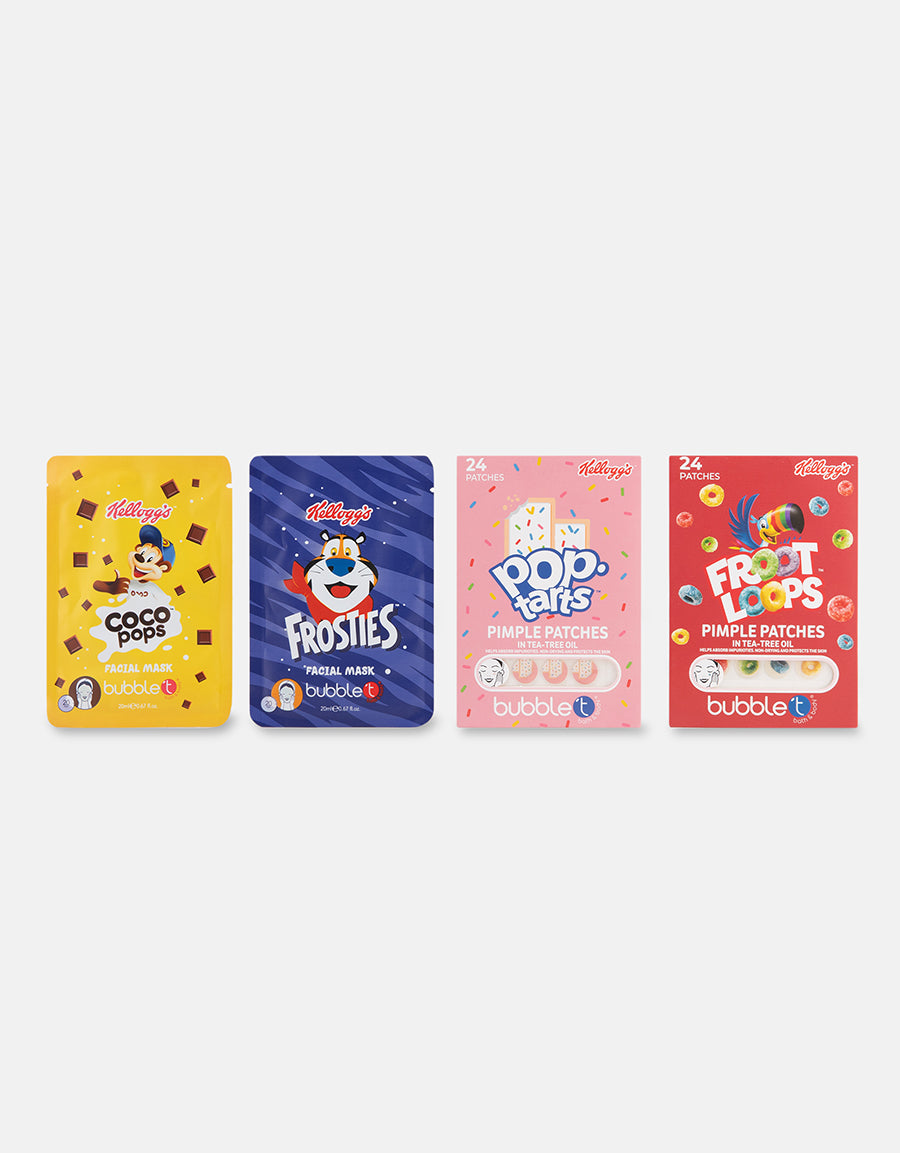 FACE MASK WITH PIMPLE PATCH SET
