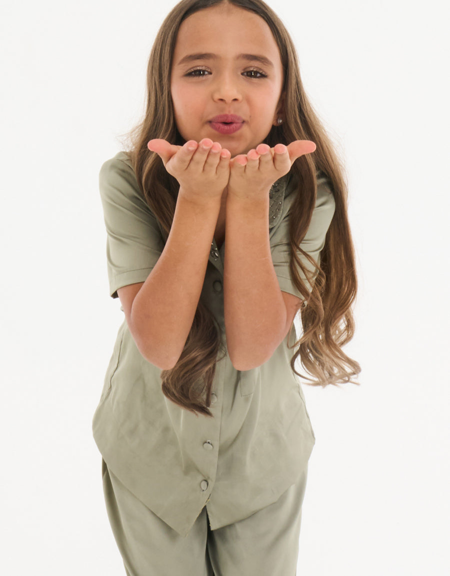 Short Sleeve Pajama Set